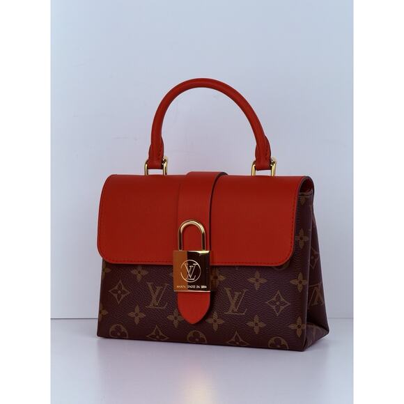 Louis Vuitton Locky BB Coquelicot Monogram Women's Shoulder Bag 2019 - Picture 1 of 16